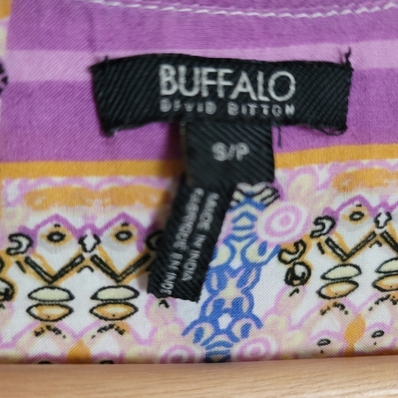 Buffalo David Bitton Multicolor Dress Small Petite - Picture 8 of 10